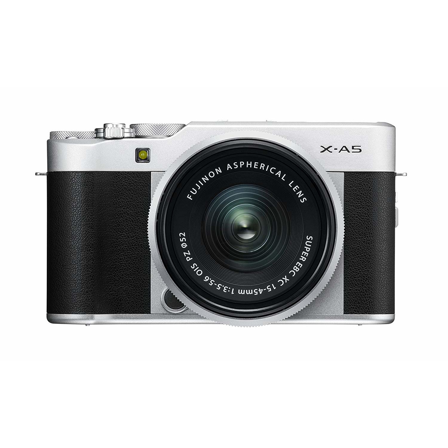 Aparat foto Mirrorless Fujifilm X-A5, 24.2 MP, 4K, negru/argintiu