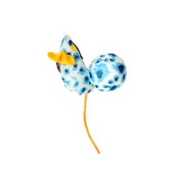 Soricel de jucarie cu bila pentru pisici din material textil, Duvo+ Soricel de jucarie cu bila pentru pisici din material textil, Duvo+