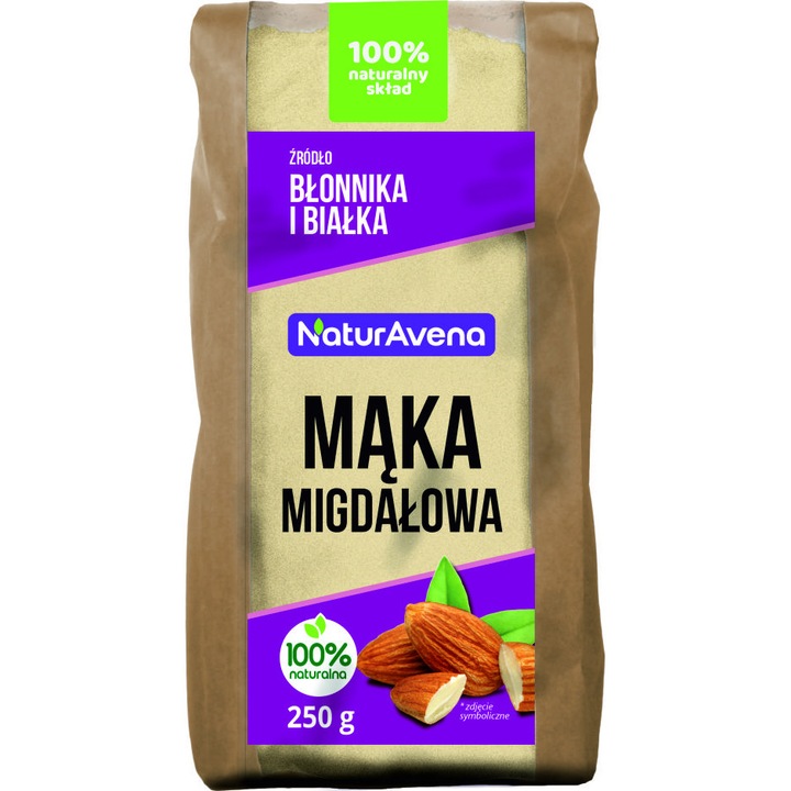 Faina de migdale NaturAvena 250 g 100% natural