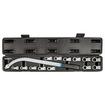 Cheie cu varfuri inlocuibile pentru curele de distributie tensionatoarele, NEO TOOLS, 11-169, set 14 piese Cheie cu varfuri inlocuibile pentru curele de distributie tensionatoarele, NEO TOOLS, 11-169, set 14 piese
