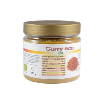 Curry Bio 100 grame Deco Italia Curry Bio 100 grame Deco Italia
