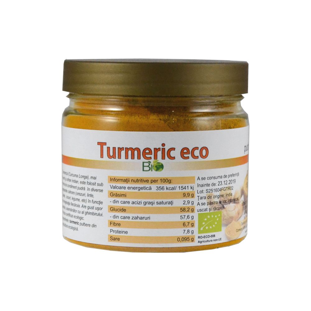 Turmeric pudra ECO 130 g