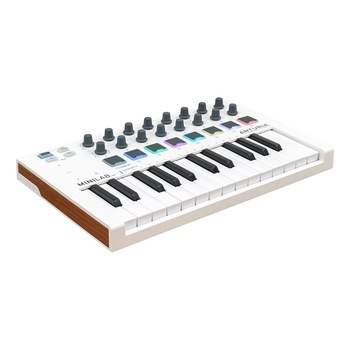 Clapa MIDI, Arturia MiniLab Mk2, 25 clape, 8 paduri Clapa MIDI, Arturia MiniLab Mk2, 25 clape, 8 paduri