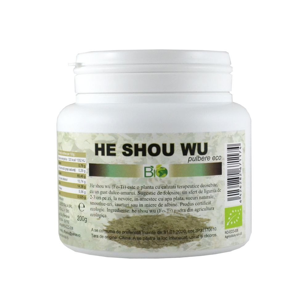He show wu (Fo-Ti) pudra ECO 200 g