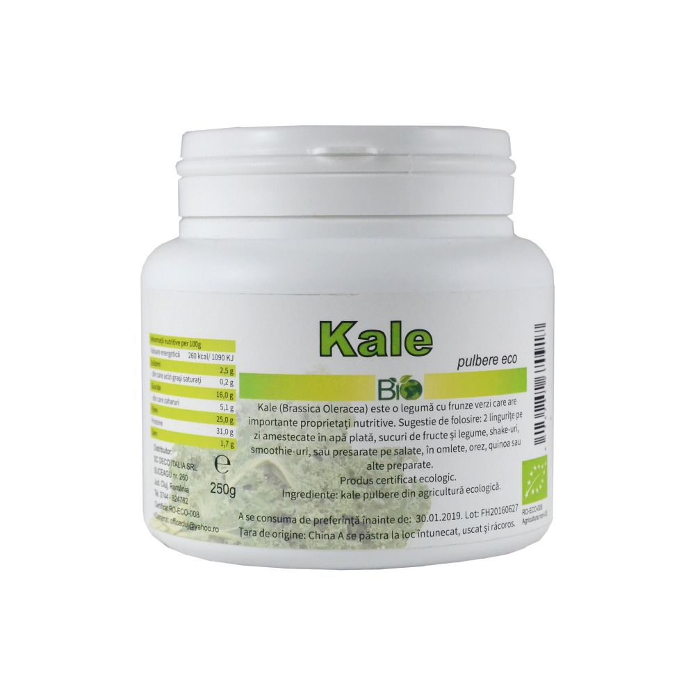 Kale pulbere BIO 250 g