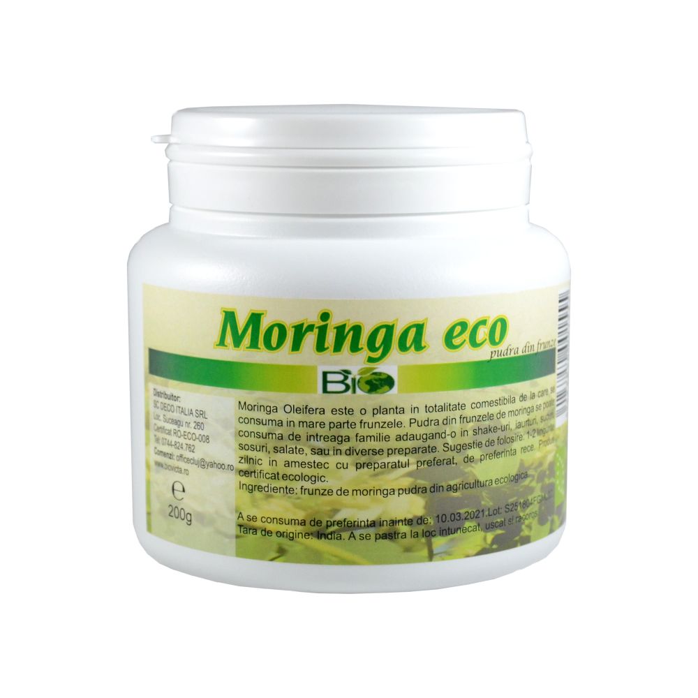 Moringa pulbere ECO 200 g
