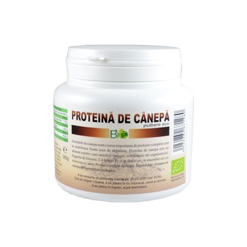 Proteina din canepa ECO 250 g Proteina din canepa ECO 250 g