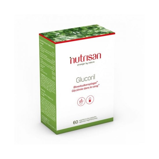 Nutrisan Glucoril (Nivel zahar din sange) 60 Capsule