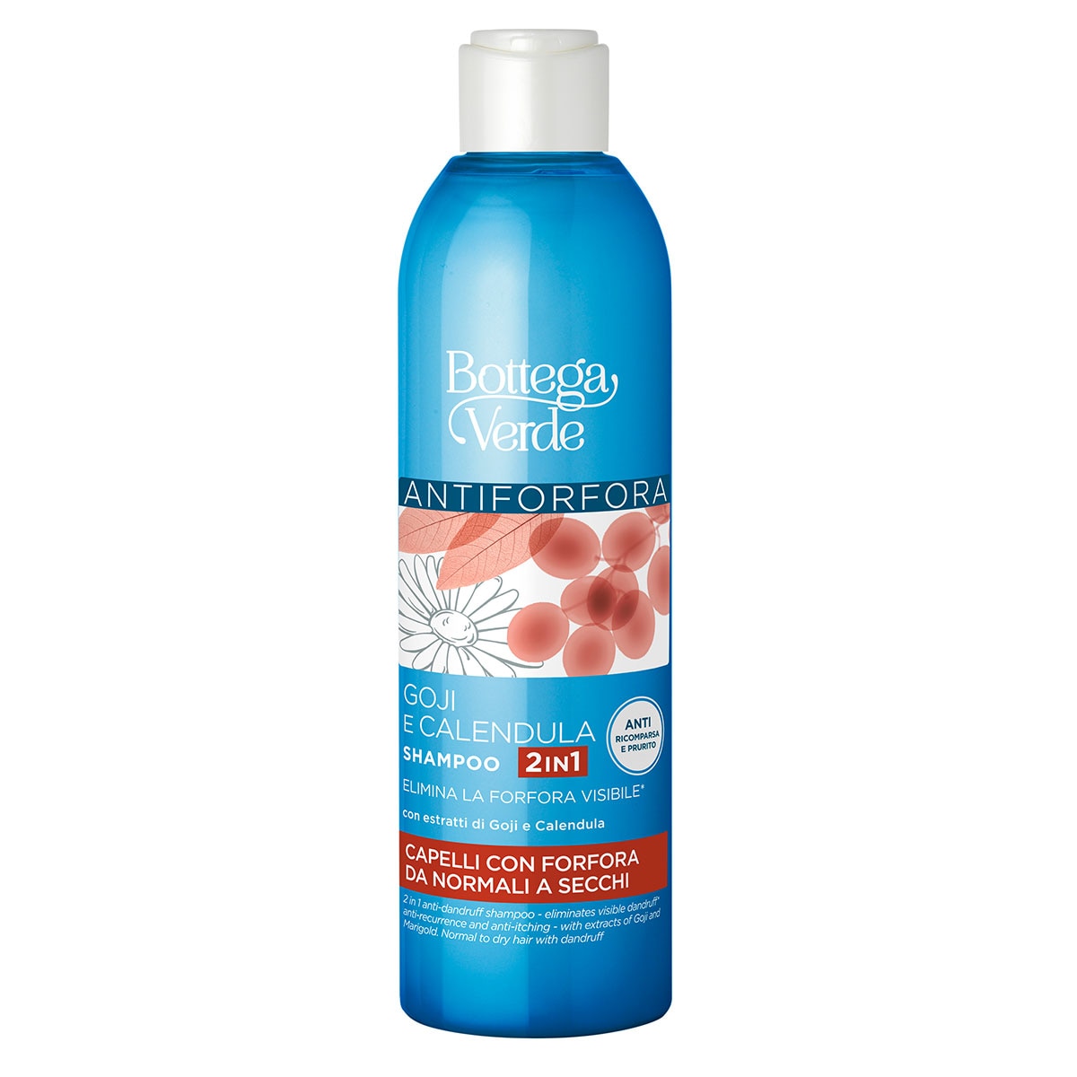 Sampon 2 in 1, anti-matreata cu extract de goji si galbenele, 250 ML, Bottega Verde