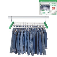 Organizator dulap cu 3 bare pentru umerase, MultiHanger