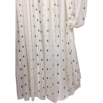 Perdea 300x245cm ivoire picaturi de ploaie, cu rejansa by Liz Line - RD1223 Perdea 300x245cm ivoire picaturi de ploaie, cu rejansa by Liz Line - RD1223