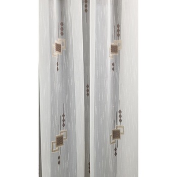 Perdea crem 150x245cm model M5 MASTEL confectionata cu rejansa Perdea crem 150x245cm model M5 MASTEL confectionata cu rejansa