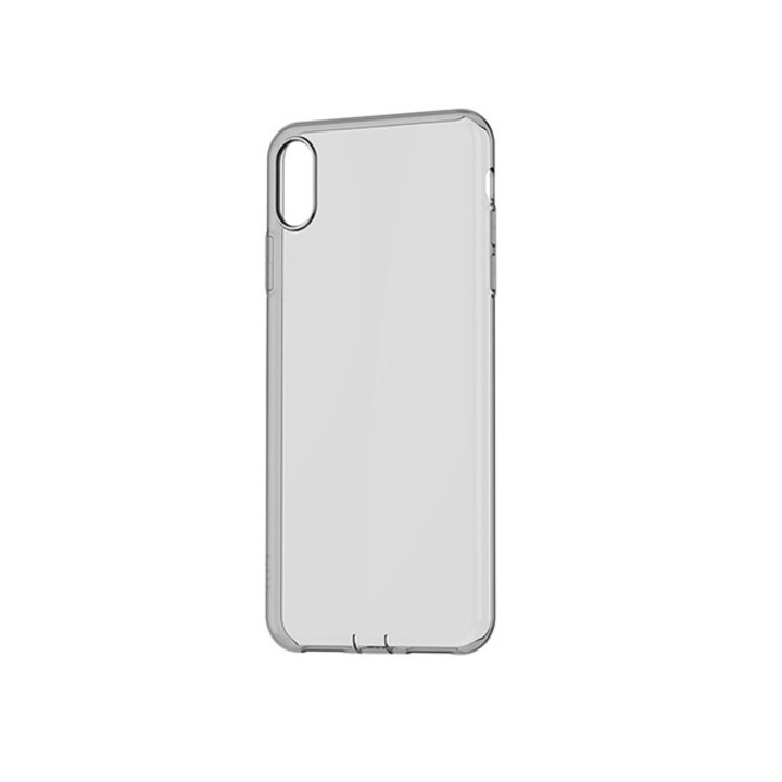 Протектор BASEUS Simplicity+Pluggy силиконов гръб за Apple iPhone XS Max, Черен