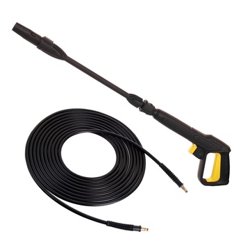 Pistole Duza Reglabil cu Lance 5m Furtun Click x Click pentru Karcher K2-K7 Pistole Duza Reglabil cu Lance 5m Furtun Click x Click pentru Karcher K2-K7