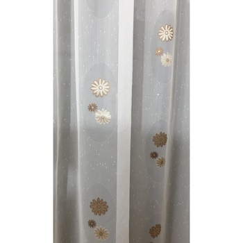 Perdea crem 150x245cm model M6 MASTEL confectionata cu rejansa Perdea crem 150x245cm model M6 MASTEL confectionata cu rejansa