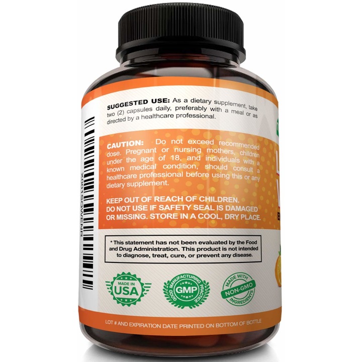 NutriFlair C-vitamin, liposzómás, gyors felszívódás, erősíti az immunrendszert, erős antioxidáns, 1400mg / adag, 180db