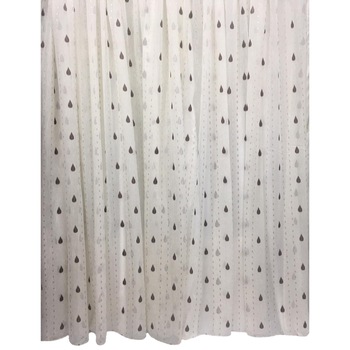 Perdea 150x245cm ivoire picaturi de ploaie, cu rejansa by Liz Line - RD12215 Perdea 150x245cm ivoire picaturi de ploaie, cu rejansa by Liz Line - RD12215