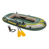 Barca Gonflabila Intex Seahawk 2, Vasle Si Pompa Incluse, 236 X 114 X 41 Cm