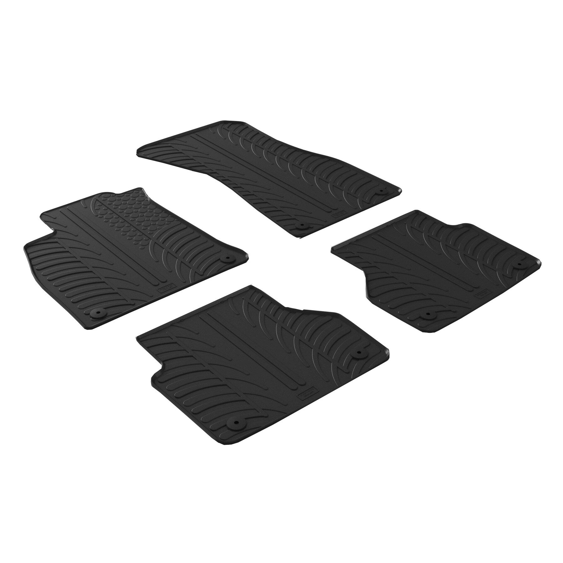 Covorase Cauciuc Gledring compatibil pentru Audi A6 06.2018/A7 05.2018 5Usi 0704