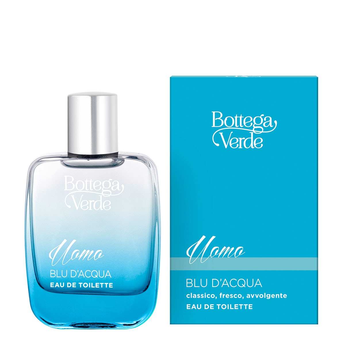 Apa de toaleta - Blu D'Acqua, 50 ML, Bottega Verde