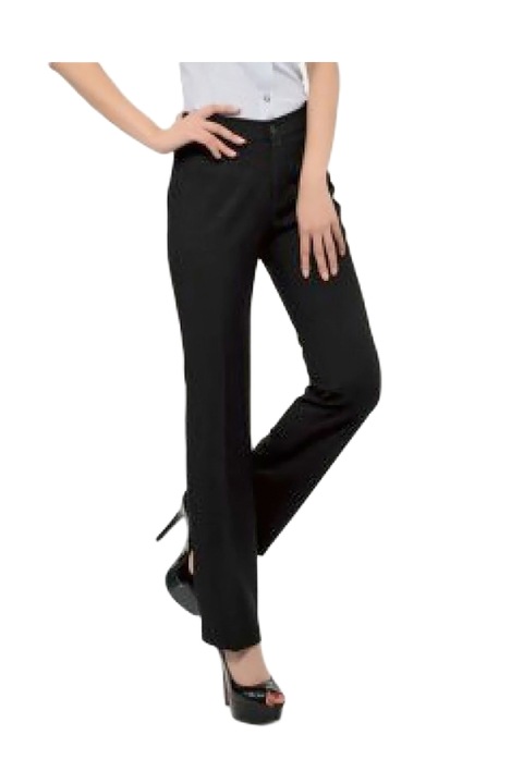 Еластичен панталон, Eviza, черен, размер M