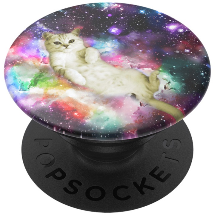Accesoriu Popsockets pentru dispozitive mobile, PopGrip Interpurrlactic