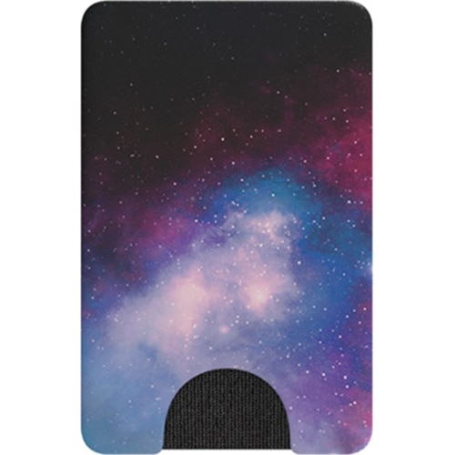 Accesoriu Popsockets pentru dispozitive mobile, Popwallet Blue galaxy