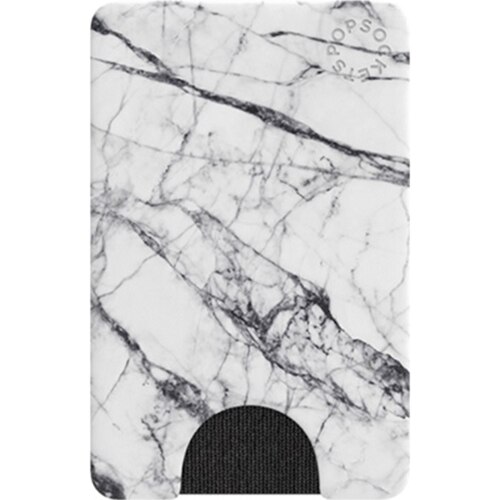 Accesoriu Popsockets pentru dispozitive mobile, Popwallet White Marble
