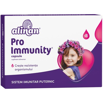 Supliment alimentar Alinan Proimmunity, 30 capsule Supliment alimentar Alinan Proimmunity, 30 capsule