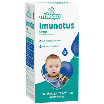 Supliment alimentar Alinan Imunotus Sirop, 150 ml Supliment alimentar Alinan Imunotus Sirop, 150 ml