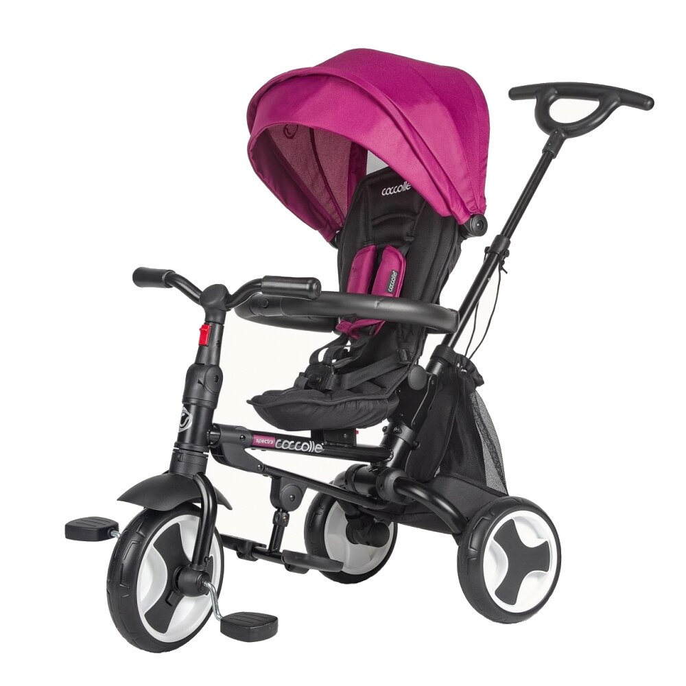 Tricicleta ultrapliabila Coccolle Spectra roti EVA Magenta