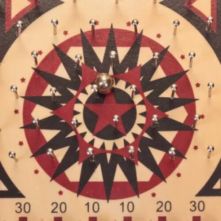 Joc pinball din lemn - TOBAR