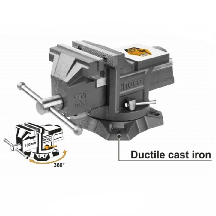 Menghina de banc cu baza rotativa 6'' 150mm