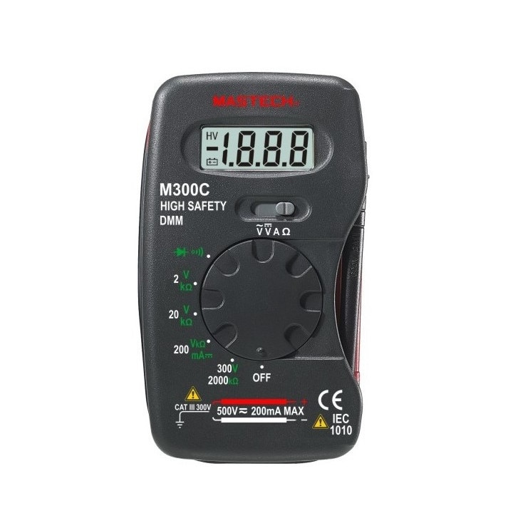 Mutimetru buzunar M300C, Mastech