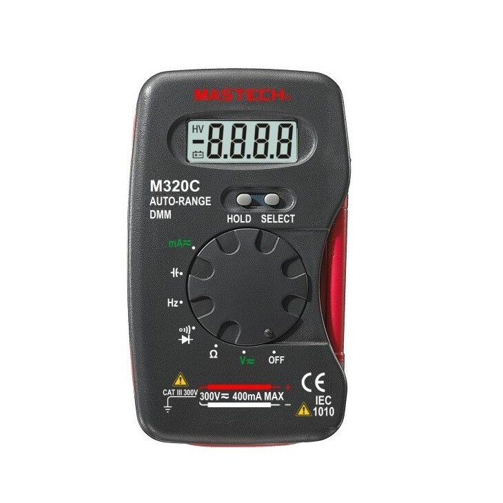 Multimetru buzunar M320C, Mastech