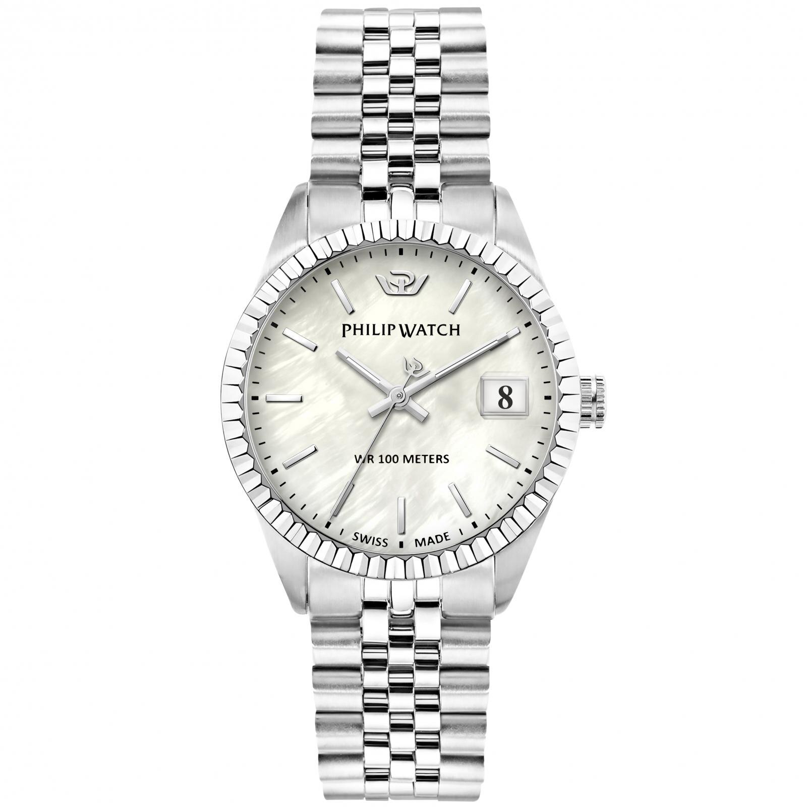 Ceas dama Philip Watch R8253597560 Quartz Argintiu