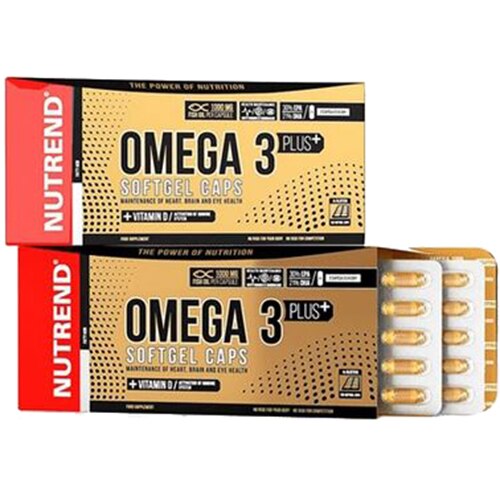 Omega 3, Nutrend, Omega 3 fish oil, 120 capsule