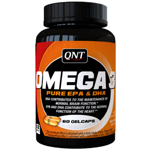 Omega 3, QNT Omega 3 ulei de peste, 60 capsule