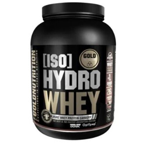 Hidrolizat proteic, Gold Nutrition, Iso Hydro whey, ciocolata, 1kg