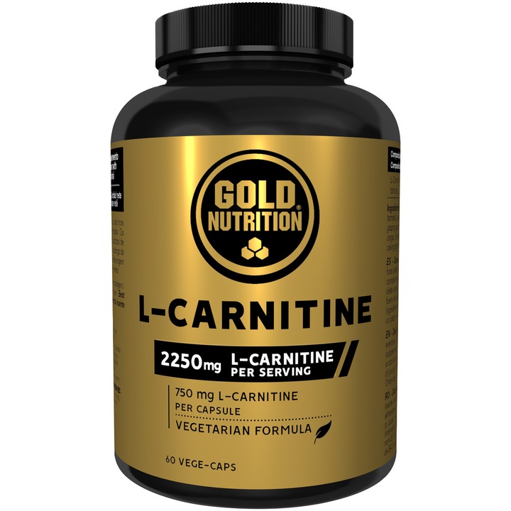L-Carnitine 750mg GoldNutrition, 60 kapszula
