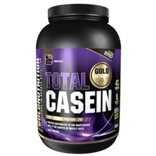 Cazeina, pudra proteica, Gold Nutrition Total Casein ciocolata, 900g