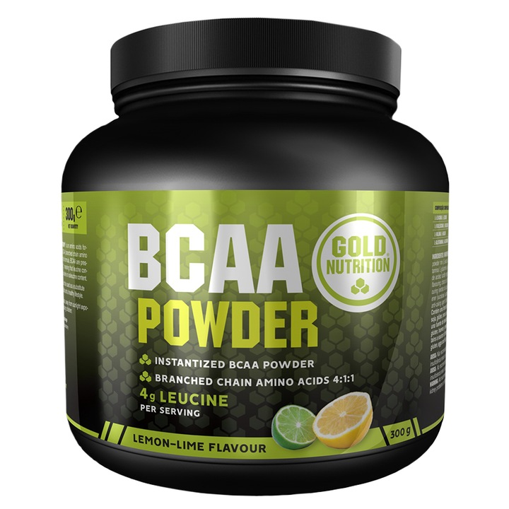 Aminoacizi BCAA Powder GoldNutrition, 300g