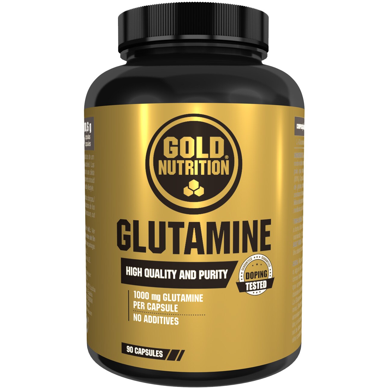 Glutamina, Gold Nutrition, Glutamine 1000 mg, 90 capsule