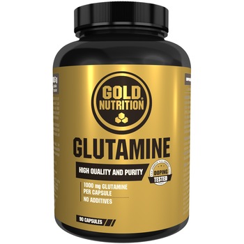 Glutamina, Gold Nutrition, Glutamine 1000 mg, 90 capsule Glutamina, Gold Nutrition, Glutamine 1000 mg, 90 capsule
