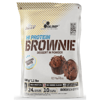 Pudra proteica gatit, Olimp Sport Nutrition Hi Nutrition Protein Brownie, 500g Pudra proteica gatit, Olimp Sport Nutrition Hi Nutrition Protein Brownie, 500g