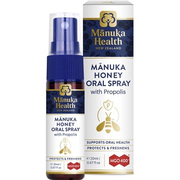 Spray oral Manuka MGO 400+ Manuka Health, miere cu Propolis, 20ml Spray oral Manuka MGO 400+ Manuka Health, miere cu Propolis, 20ml