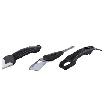 Set unelte pentru aplicare si eliminare silicon, 3 piese, 16042 Set unelte pentru aplicare si eliminare silicon, 3 piese, 16042
