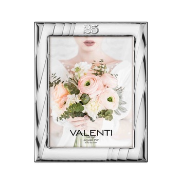 Rama Foto Argint 15X20 Cm 25 Ani Casatorie,Nunta de argint,ClassGifts Rama Foto Argint 15X20 Cm 25 Ani Casatorie,Nunta de argint,ClassGifts