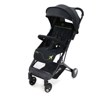 Carucior de calatorie troller ultracompact Asalvo FLIGHT -TRAVEL+ Black/Green Carucior de calatorie troller ultracompact Asalvo FLIGHT -TRAVEL+ Black/Green