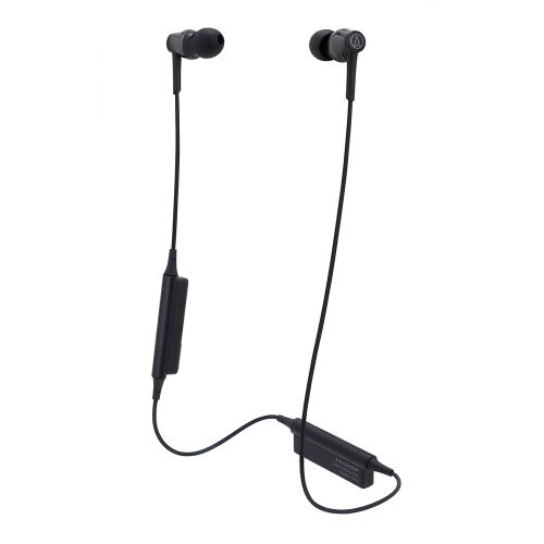 Casti fara fir In-Ear, Audio-Technica CKR35BTBK, Negru